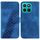 Per Honor X8c 4G Custodia per telefono in pelle goffrata a sette forme (blu) Per Honor X8c 4G Custodia per telefono in pelle goffrata a sette forme (blu)