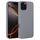 Per iPhone 16 Pro Max Custodia in silicone con trama intrecciata (grigio)