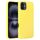 Per iPhone 16 Custodia per telefono in silicone con trama intrecciata (giallo)