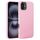 Per iPhone 16 Custodia per telefono in silicone con trama intrecciata (rosa)