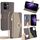 Per OPPO Reno13 F 5G / 4G Custodia a tracolla in pelle con texture Litchi (grigio) Per OPPO Reno13 F 5G / 4G Custodia a tracolla in pelle con texture Litchi (grigio)