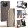 Per Tecno Pova 6 Neo 5G / Spark 30 5G Custodia a tracolla in pelle con texture Litchi (grigio) Per Tecno Pova 6 Neo 5G / Spark 30 5G Custodia a tracolla in pelle con texture Litchi (grigio)