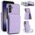 Per Samsung Galaxy S25 5G YM015 Crossbody Rhombic Card Bag RFID Custodia per telefono (viola chiaro) Per Samsung Galaxy S25 5G YM015 Crossbody Rhombic Card Bag RFID Custodia per telefono (viola chiaro)
