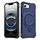Per iPhone 16e Straship MagSafe TPU Hybrid PC Phone Case (Blu)
