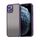Per iPhone 11 Pro Fan Dun Series TPU Hybrid PC Custodia per telefono glassata (viola)