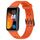 Per cinturino in silicone traspirante tinta unita Huawei Band 8 (arancione) Per cinturino in silicone traspirante tinta unita Huawei Band 8 (arancione)