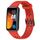 Per cinturino in silicone traspirante tinta unita Huawei Band 8 (rosso)