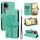 Per vivo V50 5G Custodia per telefono in pelle con motivo a rilievo albero e gatto globale (verde) Per vivo V50 5G Custodia per telefono in pelle con motivo a rilievo albero e gatto globale (verde)