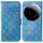 Per Xiaomi 15 Ultra Custodia per telefono in pelle con fibbia magnetica colorata (blu) Per Xiaomi 15 Ultra Custodia per telefono in pelle con fibbia magnetica colorata (blu)