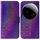 Per Xiaomi 15 Ultra Custodia per telefono in pelle con fibbia magnetica colorata (viola) Per Xiaomi 15 Ultra Custodia per telefono in pelle con fibbia magnetica colorata (viola)