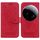 Per Xiaomi 15 Ultra Butterfly Rose Custodia in pelle goffrata (rosso)