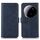 Per Xiaomi 15 Ultra Custodia per telefono in pelle con texture di mucca (blu) Per Xiaomi 15 Ultra Custodia per telefono in pelle con texture di mucca (blu)