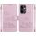 Per OPPO Reno13 F 4G / 5G Custodia per telefono in pelle RFID con simpatici gatti (oro rosa) Per OPPO Reno13 F 4G / 5G Custodia per telefono in pelle RFID con simpatici gatti (oro rosa)