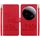 Per Xiaomi 15 Ultra Cute Cats RFID Custodia in pelle per telefono (rosso)