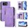Per Asus Zenfone 12 Ultra Multi-Card Slots Zipper Wallet Custodia in pelle per telefono (viola) Per Asus Zenfone 12 Ultra Multi-Card Slots Zipper Wallet Custodia in pelle per telefono (viola)