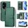 Per Honor 400 Multi-Card Slots Zipper Wallet Custodia in pelle per telefono (verde) Per Honor 400 Multi-Card Slots Zipper Wallet Custodia in pelle per telefono (verde)