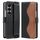 Per Samsung Galaxy Z Fold6 VIETAO Custodia per telefono in pelle con giunzioni integrate con cinturino elastico (nero) Per Samsung Galaxy Z Fold6 VIETAO Custodia per telefono in pelle con giunzioni integrate con cinturino elastico (nero)