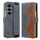 Per Samsung Galaxy Z Fold6 VIETAO Custodia per telefono in pelle con giunzioni integrate con cinturino elastico (grigio) Per Samsung Galaxy Z Fold6 VIETAO Custodia per telefono in pelle con giunzioni integrate con cinturino elastico (grigio)