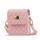 Per Samsung Galaxy Z Flip Series VIETAO Custodia per telefono pieghevole in PU con trama rombica (rosa) Per Samsung Galaxy Z Flip Series VIETAO Custodia per telefono pieghevole in PU con trama rombica (rosa)
