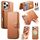Per iPhone 16 Pro Max CaseNeo Finger Grip Strap MagSafe Custodia in pelle per telefono (marrone) Per iPhone 16 Pro Max CaseNeo Finger Grip Strap MagSafe Custodia in pelle per telefono (marrone)