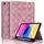 Per iPad 2025/2022 Custodia per tablet intelligente in pelle goffrata a rombo (rosa) Per iPad 2025/2022 Custodia per tablet intelligente in pelle goffrata a rombo (rosa)