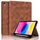 Per iPad 2025/2022 Custodia per tablet intelligente in pelle goffrata a rombo (marrone) Per iPad 2025/2022 Custodia per tablet intelligente in pelle goffrata a rombo (marrone)