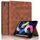 Per iPad Air 11 2025/2024 Custodia per tablet intelligente in pelle goffrata a rombo (marrone) Per iPad Air 11 2025/2024 Custodia per tablet intelligente in pelle goffrata a rombo (marrone)