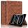 Per iPad Pro 13 2024 Custodia per tablet intelligente in pelle goffrata a rombo (marrone) Per iPad Pro 13 2024 Custodia per tablet intelligente in pelle goffrata a rombo (marrone)