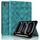 Per iPad Air 13 2025 / 2024 / Pro 12.9 Custodia per tablet intelligente in pelle goffrata a rombo (verde) Per iPad Air 13 2025 / 2024 / Pro 12.9 Custodia per tablet intelligente in pelle goffrata a rombo (verde)