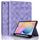 Per Samsung Galaxy Tab S6 Lite 2024 Custodia per tablet intelligente in pelle goffrata a rombo (viola) Per Samsung Galaxy Tab S6 Lite 2024 Custodia per tablet intelligente in pelle goffrata a rombo (viola)