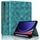 Per Samsung Galaxy Tab S10+ / S9 FE+ Custodia per tablet in pelle goffrata a rombo (verde) Per Samsung Galaxy Tab S10+ / S9 FE+ Custodia per tablet in pelle goffrata a rombo (verde)