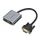 Mindpure AD014 Versione aggiornata VGA a HDMI Converter per computer Monitor Cavo Adattatore con Alimentazione Audio