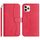 Per iPhone 11 Pro Custodia in pelle a forma di S a doppia piega (rosso rosa) Per iPhone 11 Pro Custodia in pelle a forma di S a doppia piega (rosso rosa)