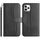 Per iPhone 11 Pro Custodia per telefono in pelle a forma di S a doppia piega (nero) Per iPhone 11 Pro Custodia per telefono in pelle a forma di S a doppia piega (nero)