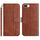 Per iPhone 7 Plus / 8 Plus Custodia in pelle a forma di S a doppia piega (caffè) Per iPhone 7 Plus / 8 Plus Custodia in pelle a forma di S a doppia piega (caffè)