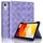 Per Xiaomi Redmi Pad SE 11 2023 Custodia per tablet intelligente in pelle goffrata a rombo (viola)