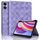 Per Xiaomi Redmi Pad Pro 12.1 2024 Custodia per tablet in pelle goffrata a rombo (viola) Per Xiaomi Redmi Pad Pro 12.1 2024 Custodia per tablet in pelle goffrata a rombo (viola)