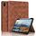 Per Honor Pad X9 2023 / X8 Pro Custodia per tablet in pelle goffrata Rhombus (marrone) Per Honor Pad X9 2023 / X8 Pro Custodia per tablet in pelle goffrata Rhombus (marrone)