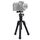 PULUZ Pocket Mini Microspur Foto Supporto per treppiede in lega di magnesio con testa a sfera a 360 gradi per DSLR e fotocamera digitale, altezza regolabile: 24,5-57 cm, carico massimo: 3 kg PULUZ Pocket Mini Microspur Foto Supporto per treppiede in lega di magnesio con testa a sfera a 360 gradi per DSLR e fotocamera digitale, altezza regolabile: 24,5-57 cm, carico massimo: 3 kg