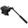 PULUZ Heavy Duty Video Camera Tripod Action Fluid Drag Head con piastra scorrevole per fotocamere DSLR e SLR, di grandi dimensioni (nero)