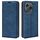 Custodia in pelle con ventosa magnetica per Honor 400 Lite Retro-skin (blu scuro) Custodia in pelle con ventosa magnetica per Honor 400 Lite Retro-skin (blu scuro)