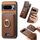 Per Google Pixel 8 Pro Retro Cross Leather Ring Vertical Insert Card Bag MagSafe Custodia per telefono (marrone) Per Google Pixel 8 Pro Retro Cross Leather Ring Vertical Insert Card Bag MagSafe Custodia per telefono (marrone)