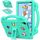 Per Urao Jeazans OC101 / C107 Android 2024 Custodia per tablet antiurto in EVA con supporto per bambini (verde menta) Per Urao Jeazans OC101 / C107 Android 2024 Custodia per tablet antiurto in EVA con supporto per bambini (verde menta)