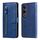 Per vivo V50 Lite 4G / 5G Custodia per telefono in pelle con cerniera e texture di vitello alla moda (blu) Per vivo V50 Lite 4G / 5G Custodia per telefono in pelle con cerniera e texture di vitello alla moda (blu)