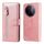Per vivo Y39 5G / Y300i Custodia per telefono in pelle con cerniera e texture di vitello alla moda (oro rosa) Per vivo Y39 5G / Y300i Custodia per telefono in pelle con cerniera e texture di vitello alla moda (oro rosa)