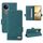 Per vivo V50 5G Custodia in pelle con chiusura magnetica (verde)