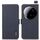 Per Xiaomi 15 Ultra KHAZNEH Custodia per telefono in vera pelle RFID con magnete laterale Litchi (blu) Per Xiaomi 15 Ultra KHAZNEH Custodia per telefono in vera pelle RFID con magnete laterale Litchi (blu)