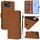 Per Asus Zenfone 12 Ultra Skin Feel Custodia in pelle tinta unita con cordino (marrone) Per Asus Zenfone 12 Ultra Skin Feel Custodia in pelle tinta unita con cordino (marrone)