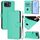 Per Asus Zenfone 12 Ultra Skin Feel Custodia in pelle tinta unita con cordino (verde) Per Asus Zenfone 12 Ultra Skin Feel Custodia in pelle tinta unita con cordino (verde)