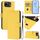Per Asus Zenfone 12 Ultra Skin Feel Custodia in pelle tinta unita con cordino (giallo limone) Per Asus Zenfone 12 Ultra Skin Feel Custodia in pelle tinta unita con cordino (giallo limone)